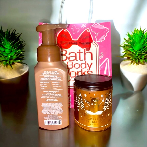 Bath & Body Works Gingerbread Soap & Candle🤎🕯️ - Picture 2 of 2